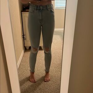 Like new pacsun jeans super high rise jegging